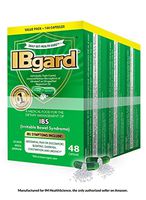 IBgard® for The Dietary Management of Irritable Bowel Syndrome (IBS) Symptoms Including, Abdominal Pain, Bloating, Diarrhea, Constipation†*, 144 Capsules