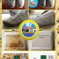 Efaster 330g Efaster Multifunctional Leather Refurbishing Cleaner Cream,Leather Anhydrous Cleaner,Cleaning Cream Repair Tool Cream - Repair Leather for Home Sofas, Car Seats, Furniture (Yellow)