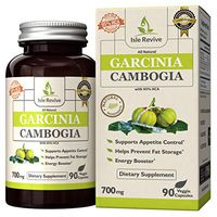 Pure Garcinia Cambogia Extract - 95% HCA - All Natural Appetite Suppressant and Weight Loss Supplement (90 Capsules, 700mg Per Serving, 45 Day Supply) - Best Weight Loss- 100% Money Back Guarantee!