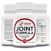 Vive Essentials Joint Pain Relief Supplement - 60 Day Support Formula - Msm Pills with Turmeric Curcumin Boswellia, Glucosamine and Chondroitin - Extract Powder Capsule - for Women, Men Health