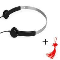 Optimum Bone Conduction Headphones Hearing Aids Bone Conduction Headset Audiphone Deaf Aid and Bone Conduction Earphones Best Gift for Mother and Father (black)