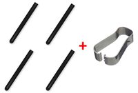 4X Tips Nibs Kit Refill Replacement for Stylus Pen for Microsoft Surface Pro 4