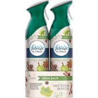 Febreze Limited Edition Air Effects Room Spray AUTUMN CHARM 9.7 oz (1 TWIN PACKS, TOTAL 2 CANS)