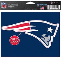 Patriots Multi-Use Decal - Removable and Reusable Football Sticker
