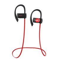 TRITINA Sport Headphone - Wireless Bluetooth with Microphone HD Stereo Noise Cancelling Earphone for Running Workout, Jogging [Black]