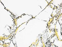 24" x 85' White Marble Design Gift Wrap Paper Roll with Cutter Box (1 Box)