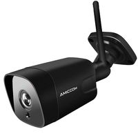 Outdoor Security Camera, 1080P IP Cam 2.4G Wireless Waterproof Night Vision Surveillance System with Two Way Audio, Motion Detection, Activity Alert, Deterrent Alarm, iOS, Android App