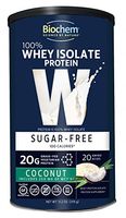 Biochem 100% Whey Isolate Protein - 11.2 oz - Coconut Flavor - 20g Vegetarian Protein - Keto-Friendly - Amino Acids - May Help Support Immune System - Easy to Mix - Magnesium