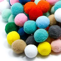 Best Design 100pcs DIY Mixed Color Mini Fluffy Soft Pom Poms Pompoms Ball Arts and, Bulk Poms - White Pompoms, Make Poms, Fur Key Chain Poms, Mint Poms, White Sweater, Poms Bulk, White Yarn Poms