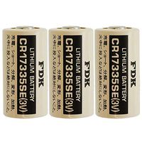 3x Sanyo FDK CR17335SE 2/3A Lithium Manganese Dioxide Battery