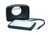 43mm 16:9 Screw Mount Rectangular Wide Angle Lens Hood + W/B Cap Canon VIXIA HF R80 R82 R800 R72 R700 R70 R600 R62 R60 HG10 HV20 VIXIA HV40 HV30 HFM50 HFM52 HFM500