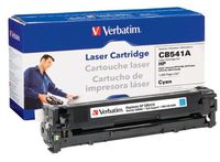 Verbatim Remanufactured Toner Cartridge Replacement for HP CB541A (Cyan)