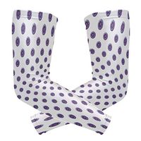 Sweet Lollipop Candie Blue Purple Unisex Arm Sleeve,UV Protection Arm Compression Sleeve, Skin Protection Sport Arm Cooler Sleeve for Running Hiking Jogging Motorcycling Climbing Camping