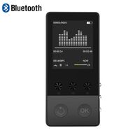 MP3 Player Bluetooth A5 Plus 8GB 1.8inch Screen Portable Sport Music Player with FM Radio Support 64gb Micro SD TF Card(Black)