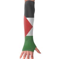Palestine Flag Long Sleeve Sun Protection Arm Sleeves Arm Cooling Sleeve Cycling Outdoor Sports Leisure