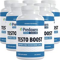 Predoxen Testo Boost - Natural Maximum Performance Male Enhancement (6 Pack)