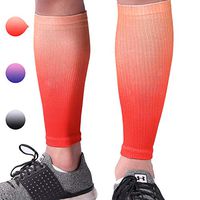 Aegend Calf Compression Sleeves for Men or Women - Great Support Compression Sleeves for Running, Cycling, Traveling - Calf Sleeves for Fatigue, Shin Splints, Calf Varicose Veins, Pain or Swelling