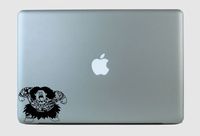 Maui Yelling from Moana Vinyl Decal Sticker Blue