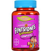 Flintstones Gummies Children’s Multivitamins, Kids Vitamin Supplement with Vitamins C, D, E, B6, and B12, 70 Count
