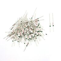 MOONLIGHT 75PCS Thermal Fuse 10A 250V Thermal Cutoffs 73C Degree - 240C Degree Temperature Fuse 15 Values Each 5pcs Assortment kit