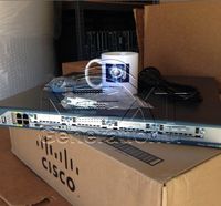 Cisco CISCO2801-V/K9 2801 Voice Bundle Router,PVDM2-8,SP Serv,128F/384D with console cable, power cord & rack ears