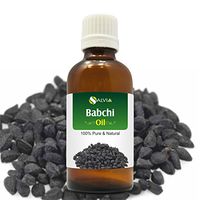 Babchi Oil (Psoralea Corylifolia) 100% Pure & Natural Undiluted Uncut Cold Pressed Carrier Oil | Best For Aromatherapy | Therapeutic Grade - 50ML/ 1.6fl oz