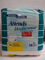 Attends Healthcare Pull-Ons 7 Brief, Heavy Protection, Extra Large - 14 briefs / pack, 4...