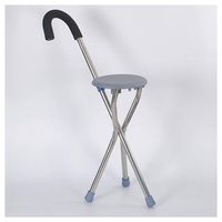 B.YDCM - Walking Cane Cane Safety Stool Old Man's Walking Stick Slip Three-Legged Cane Chair Non-Slip Walker Walking Stick