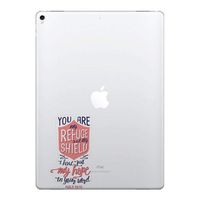 FINCIBO 5 x 5 inch Psalm 119:114 Removable Vinyl Decal Stickers for iPad MacBook Laptop (Or Any Flat Surface)