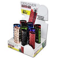 NOVELTY 1X Designer Pierce Metal Lighter Holder- One Item with Random Design and Color