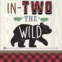 Happy Birthday 'Little Lumberjack' 2nd Birthday Lunch Napkins (16ct)