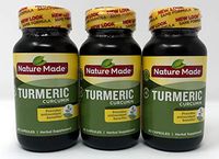 Nature Made Turmeric Capsules 500 Mg, 60 Count (Pack of 3)