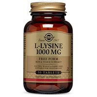 Solgar - L-Lysine, 1000 mg, 50 Tablets