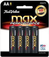 Spectrum/Rayovac TV815-8 True Value 8-Pack 'AA' Alkaline Batteries - Quantity 12