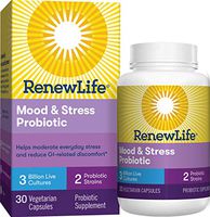 Renew Life Adult Probiotic - Mood & Stress Probiotic Supplement - Gluten Free - 3 Billion CFU - 30 Vegetarian Capsules