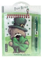 Shamrock Gift Co. Paddy Bear Notebook and Pen Set
