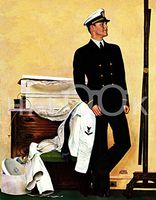 Hi-Look Microfiber Cleaning Cloth - New Naval Officer (July 1943)