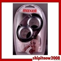 TopOne Maxell EC 150 190561 Ear Clip Headphones Earphone 3 5mm Mini Plug 3 ft Cord New 025215191442