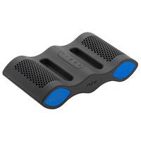 NYNE AQUAGRY Aqua IPX7 Rated Waterproof Floating Portable Bluetooth Speaker with Built in Hands Free Microphone (Grey/Blue)