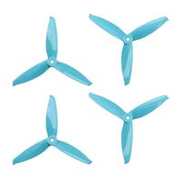 Gemfan 5152S V2 3 Blade Propeller (Set of 4 - Blue) FPV Drone Racing