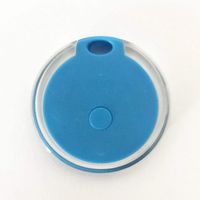 Leoneva Mini Portable Round Shape Bluetooth Anti-Lost Device GPS Tracker Bluetooth Locator for iOS Android Devices