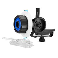 Follow Focus Quick Type Focalizer with Gear Ring Belt Lens Binding Ring Photographic Equipment for DSLR Camera/Camcorder/Video Cameras, Fits Shoulder Supports,Stabilizers