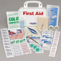 First Aid Kit - 10 Person, Plastic (733P10P)