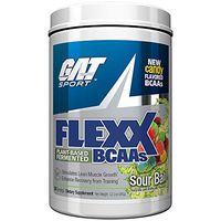 GAT Sport Flexx BCAAs, Sour Ball, 30 Servings