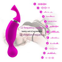 Durable in Use G-Spōt ClïT Nípple Sucking Licking Adùlts Toys for Women, Waterproof Cordless Hands Free Clitòrial Stimulàtion Toys