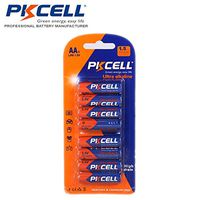 Pkcell AA Size 1.5V Alkaline Batteries LR6 MN1500 (8pc)