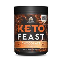 Ancient Nutrition KetoFEAST (15 Servings (Large Canister), Chocolate)
