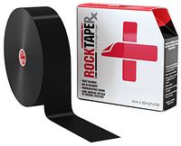 RockTape RX Sensitive-Skin 2-Inch Kinesiology Tape, 105-Foot Bulk Roll, Black