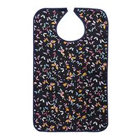 Milisten Adult Bib Reusable Waterproof Clothing Protectors Aid Apron Washable Bibs for Disabled Adult Elderly