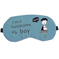 Eyes Sleep Masks,Lavany Cute Shading Sleep Eye Masks for Sleeping, Travel, Shift Work, Naps,Sponge Cover Night Blindfold Eyeshade for Kids Adult Clearence (E)